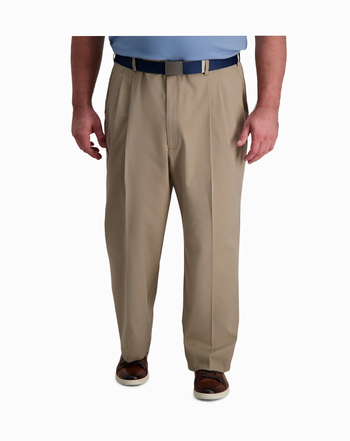 Big & Tall Cool Right Performance Flex Classic Fit Pleated Pant