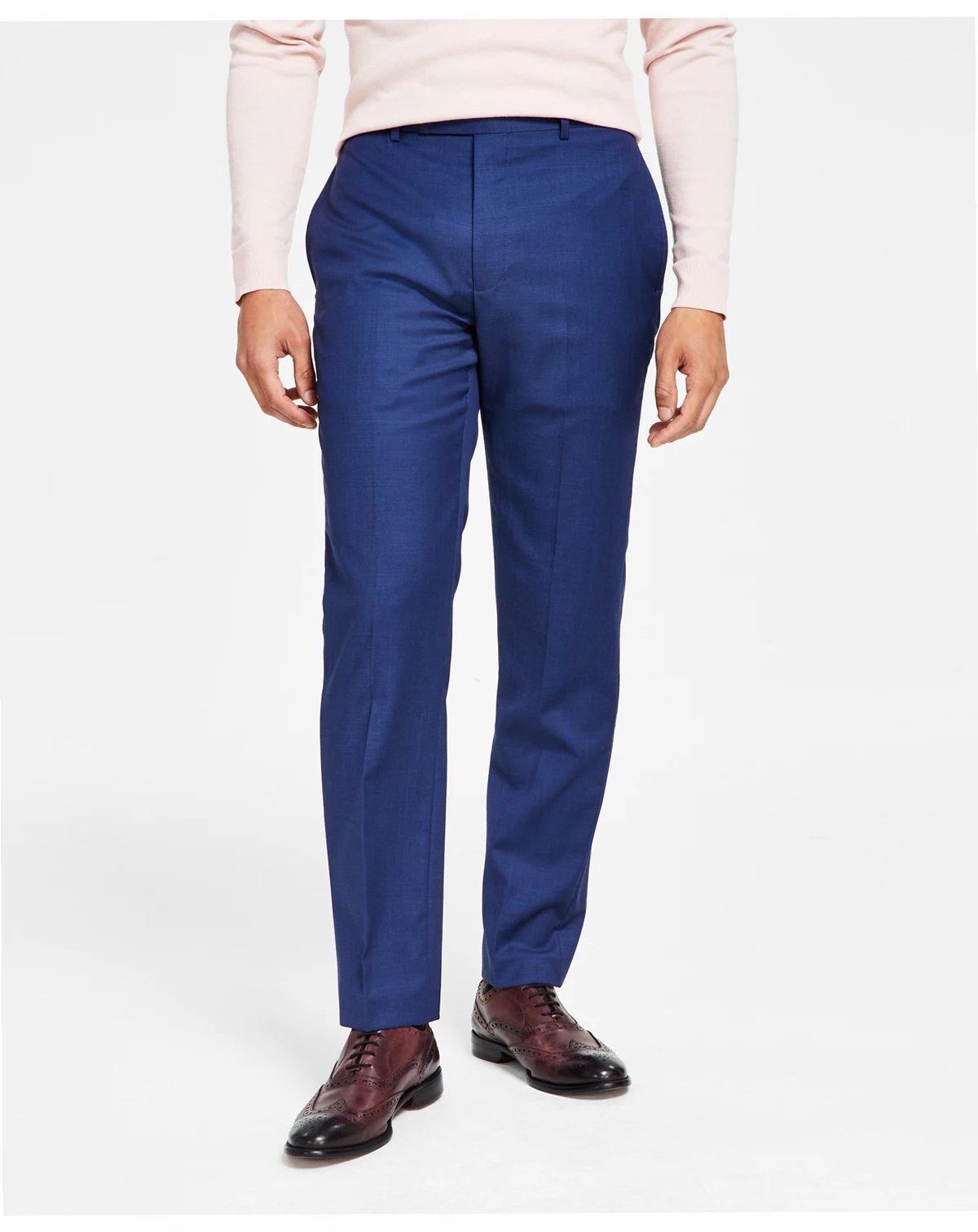 Men's Slim-Fit Wool-Blend Stretch Suit Pants - CLOSE OUT-ONLINE ONLY!