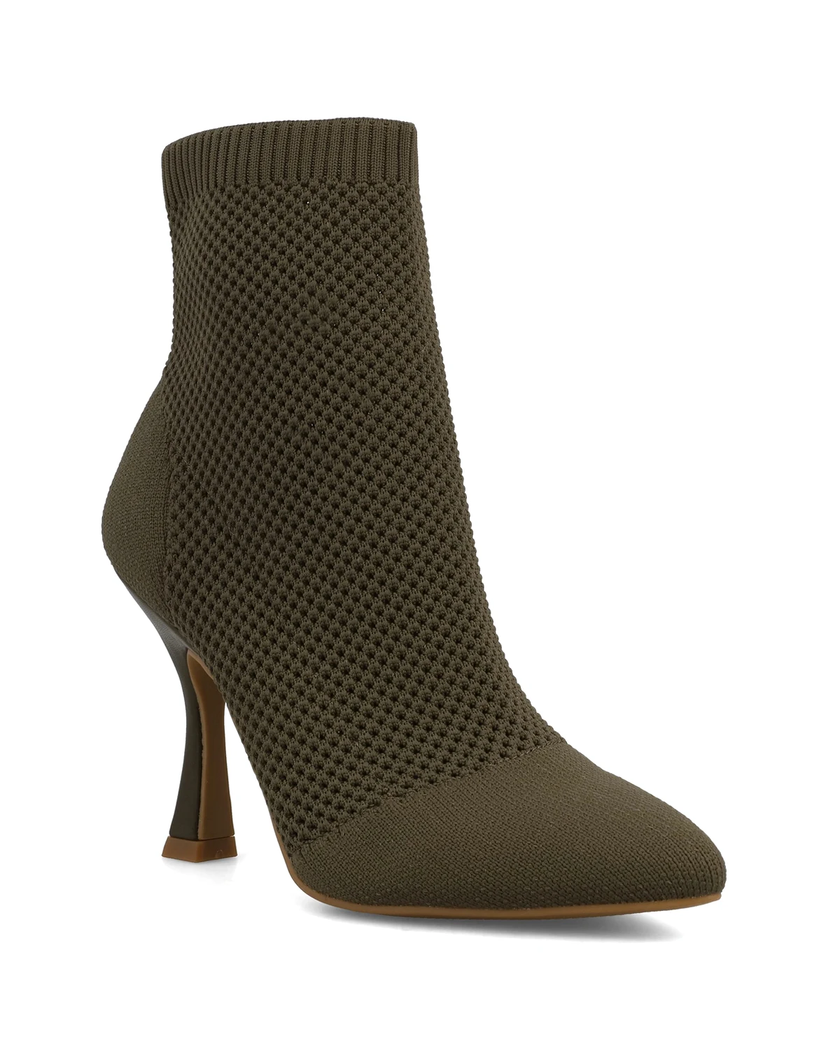 Women's Pamilla Pointed Toe Knit Dress Booties