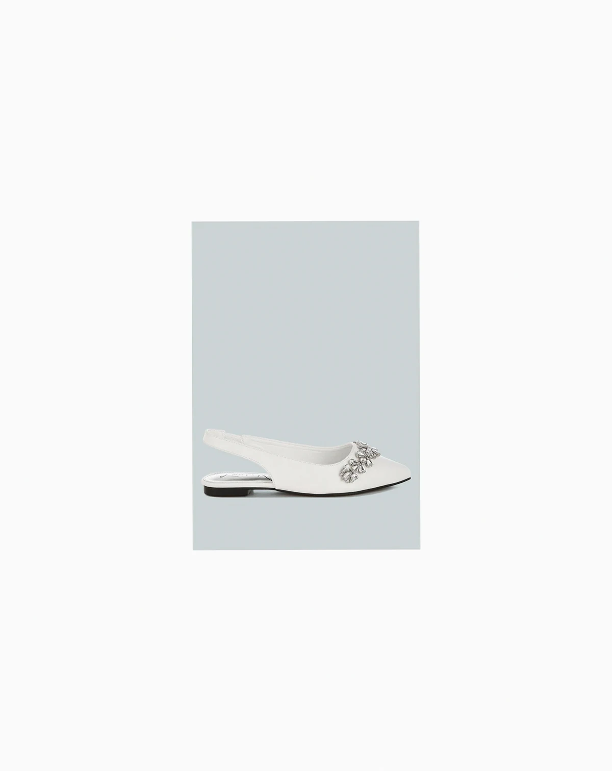 Adhara Diamante Embellished Flat Sandals
