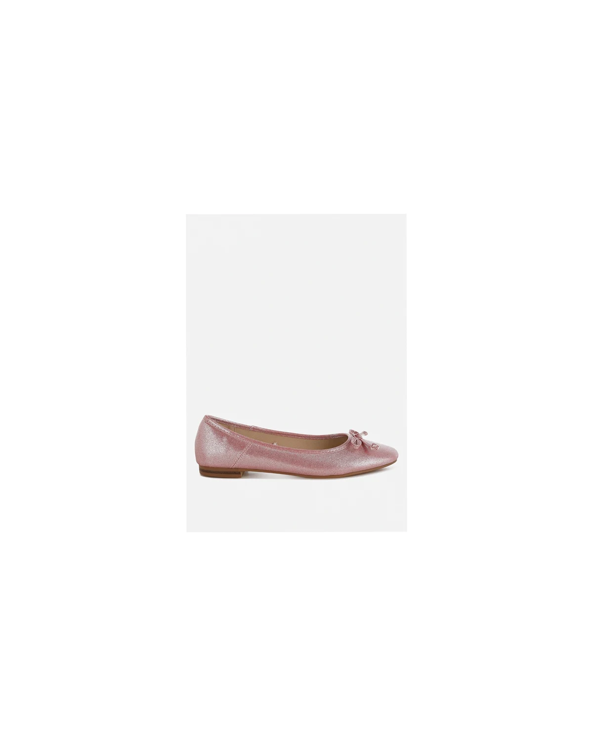 Womens Agshin Metallic Ballet Flats
