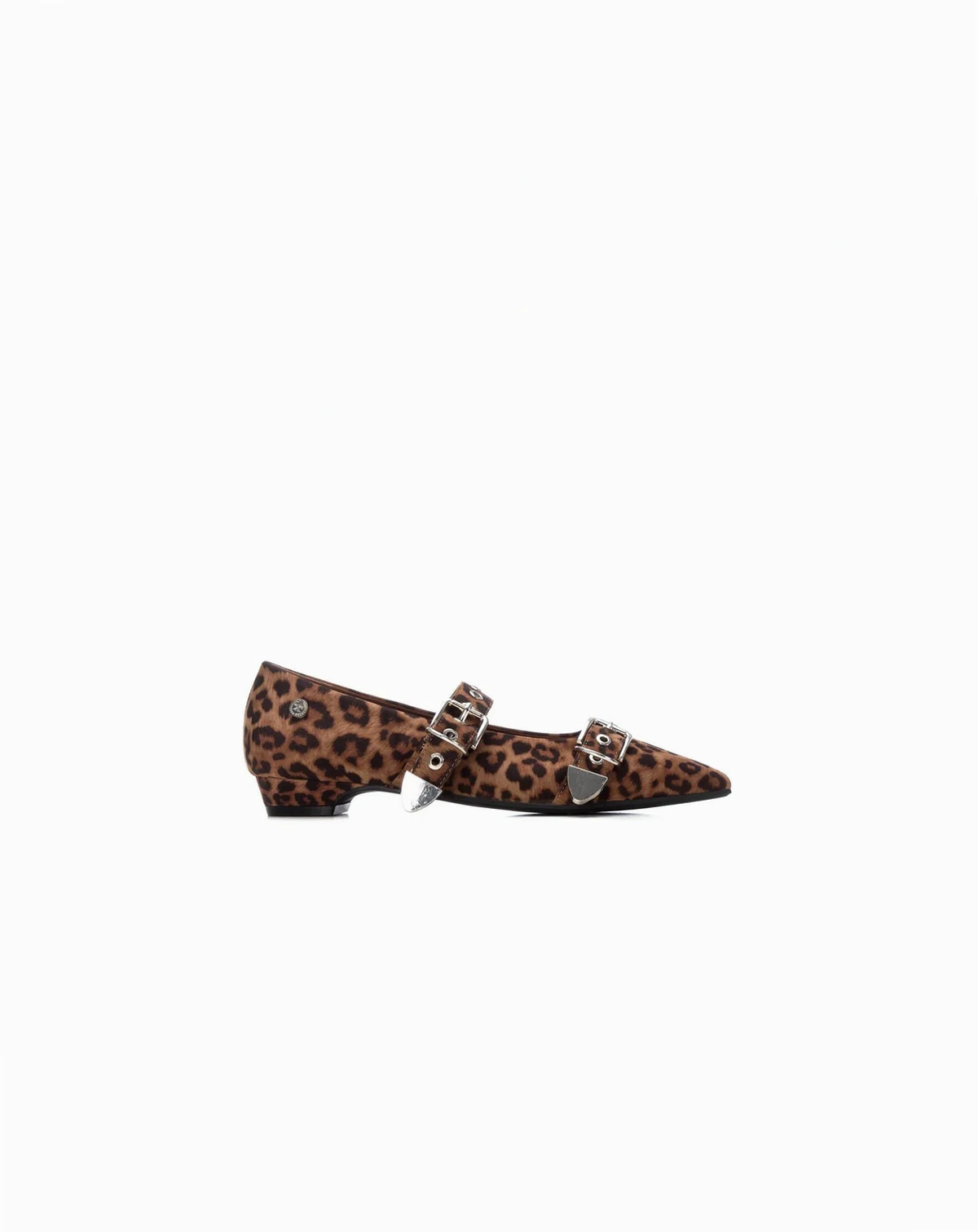 Women's Pointed Toe Mary Jane Ballet Flats By XTI