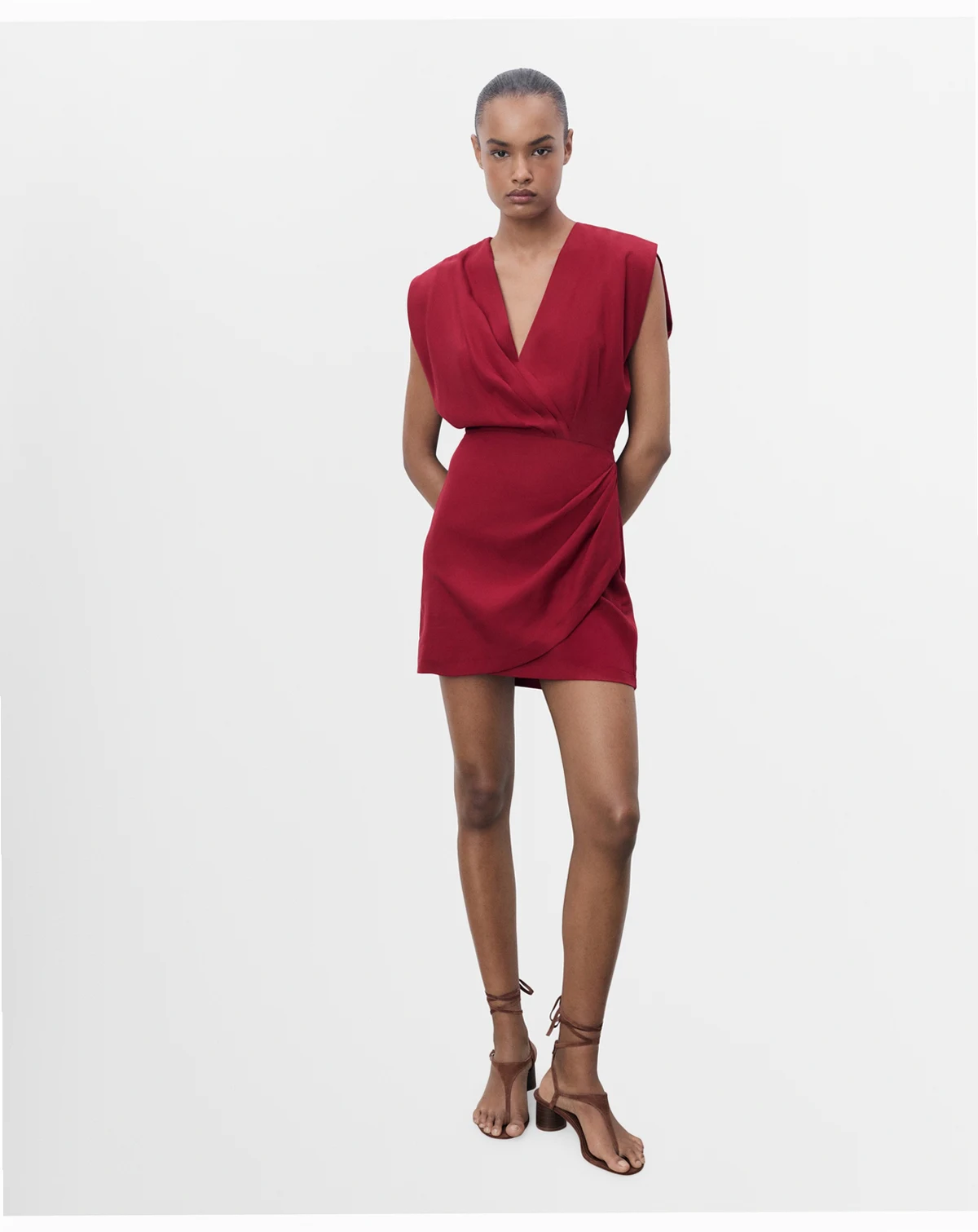 Women's Lyocell Wrap Dress