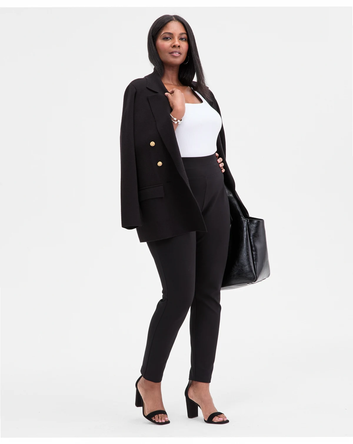 Plus Size High-Rise Leggings, Macy's Exclusive