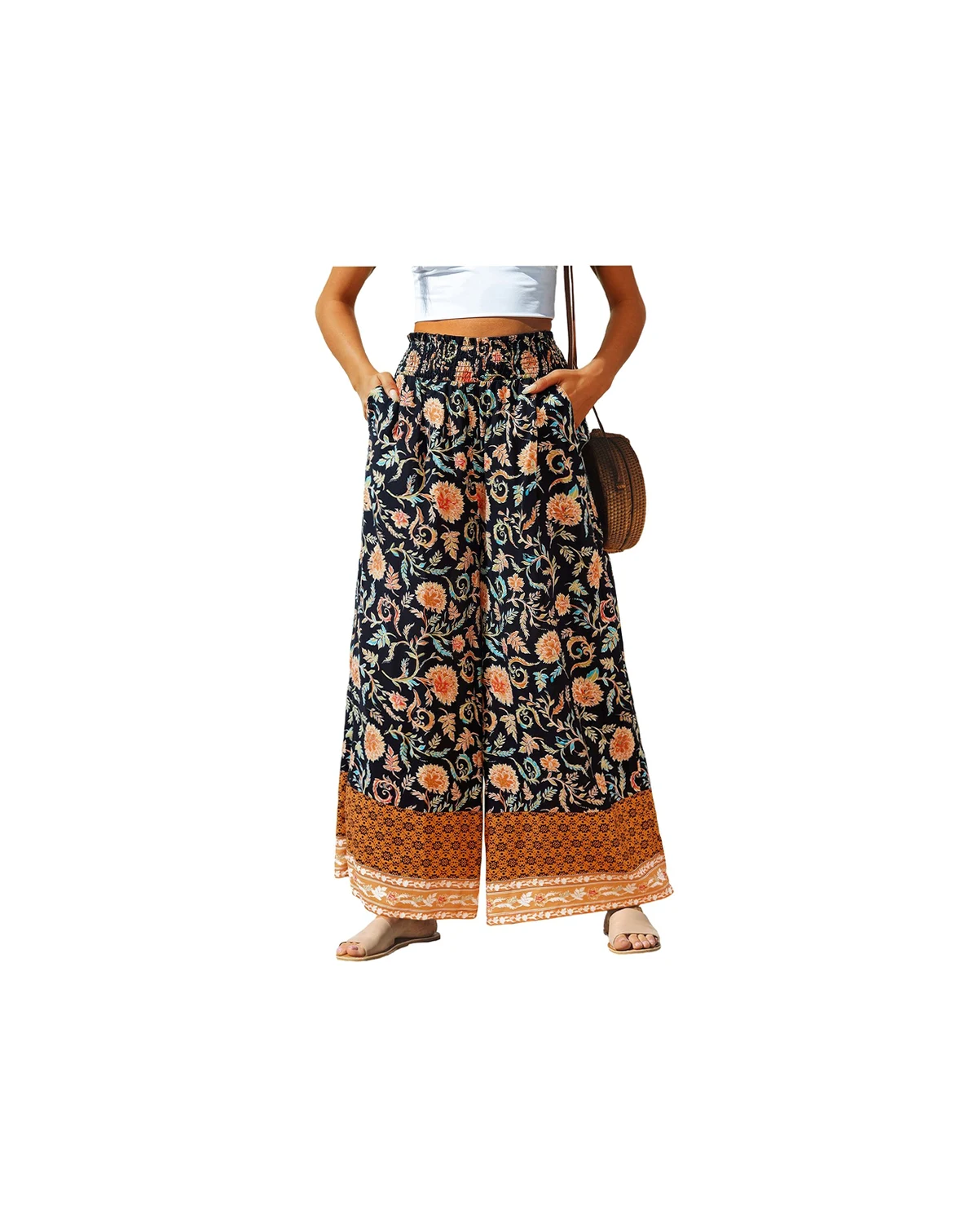 Women's Spin Me Around Floral Pants