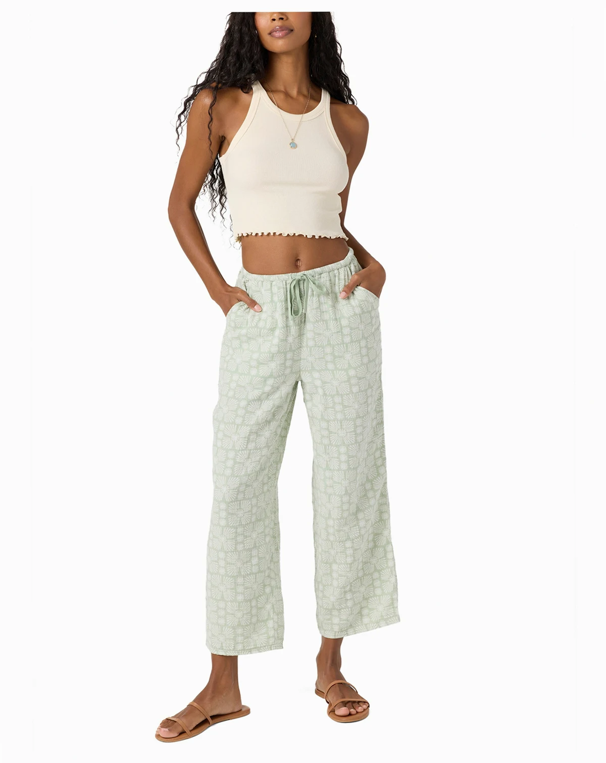 Women's Brenda Geo Wide-Leg Pants