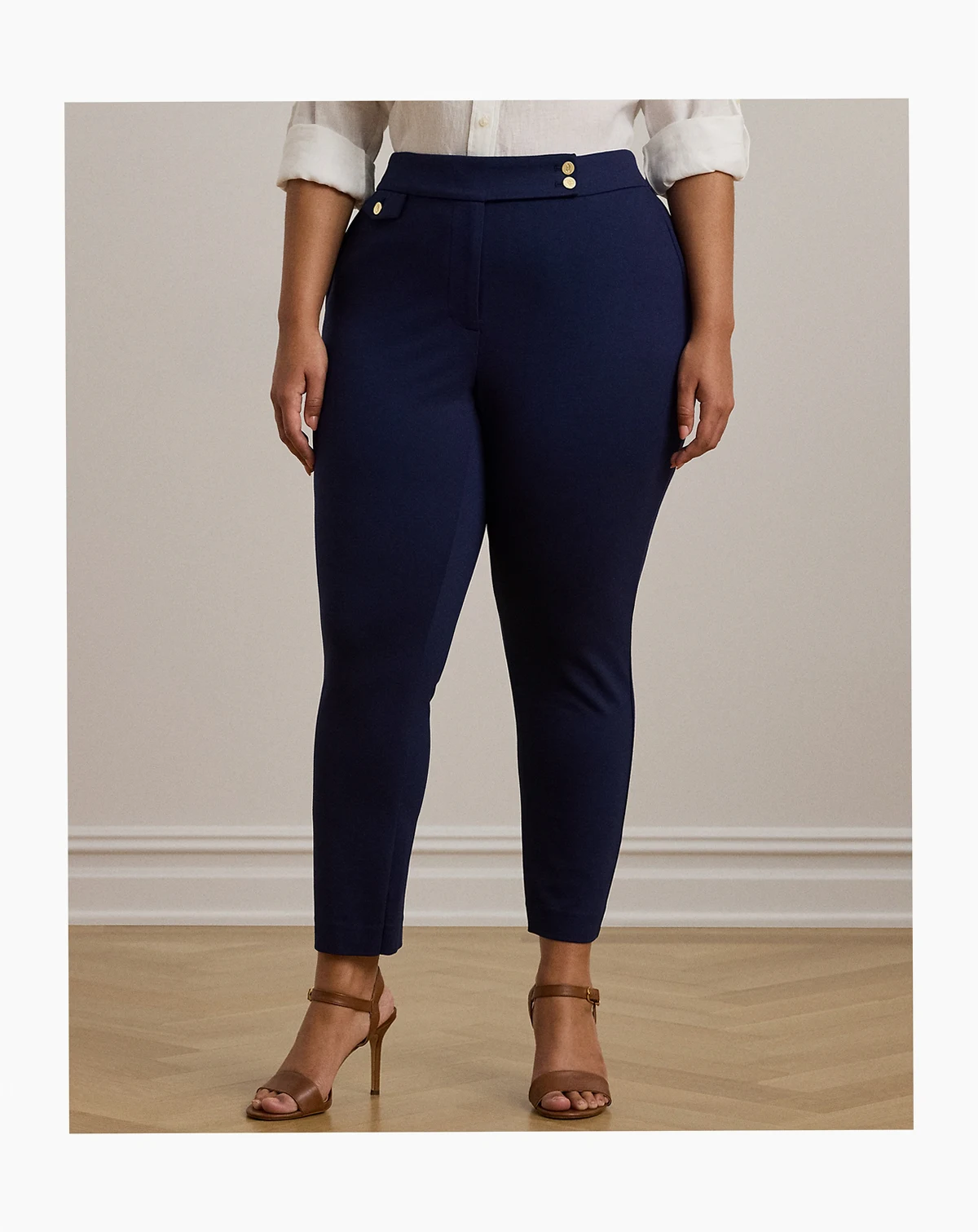 Women's Ponte Ankle Pants