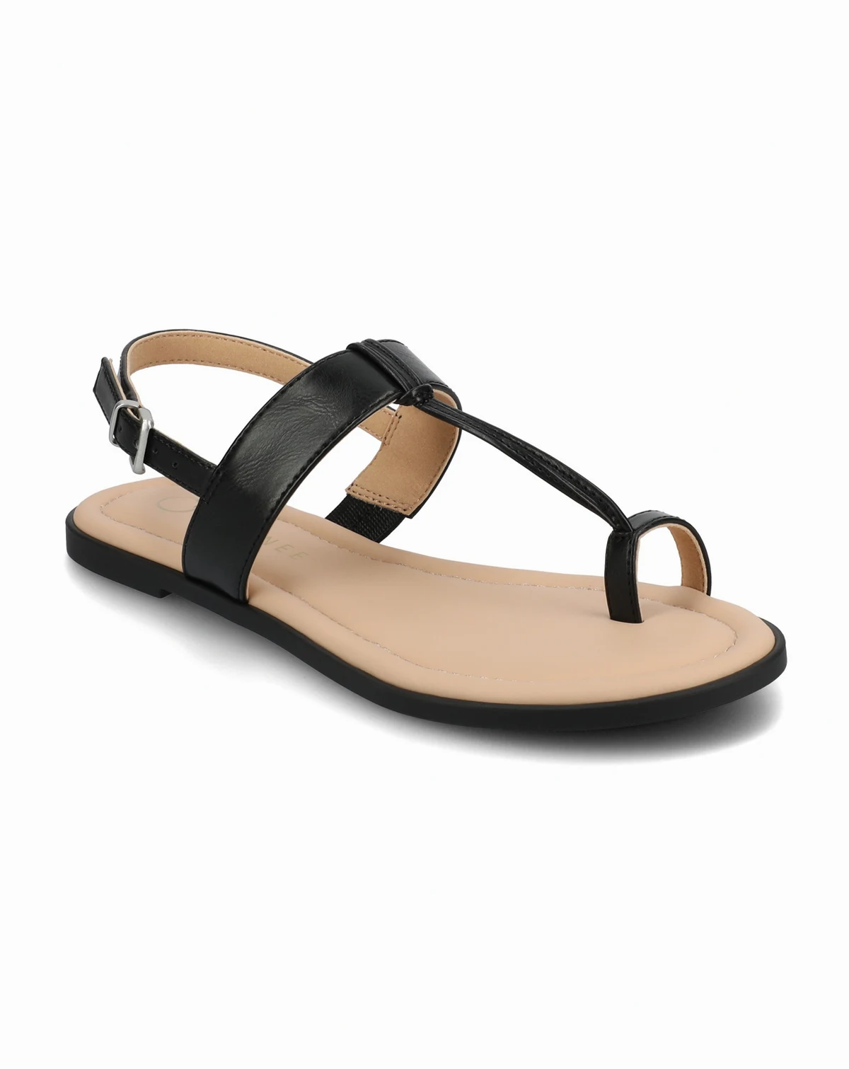 Women's Gerra T Strap Toe Ring Flat Sandals