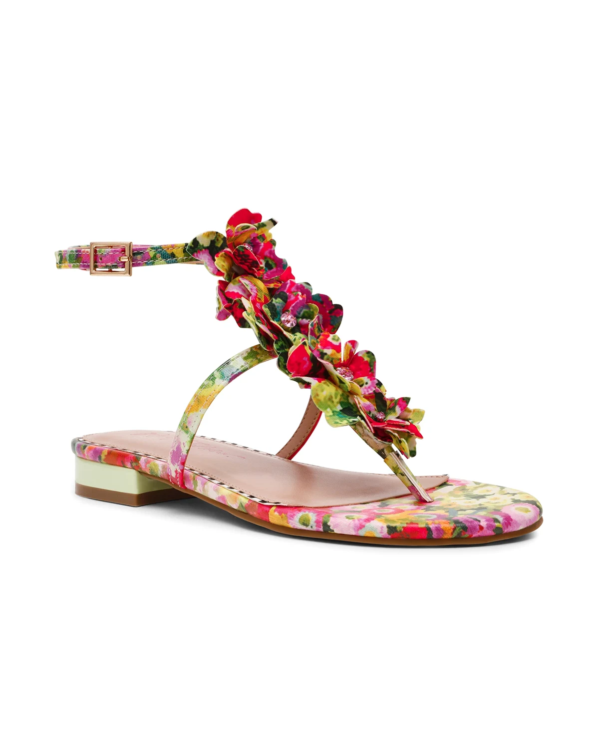 Women's Kenedy Floral Gladiator Round Toe Sandals