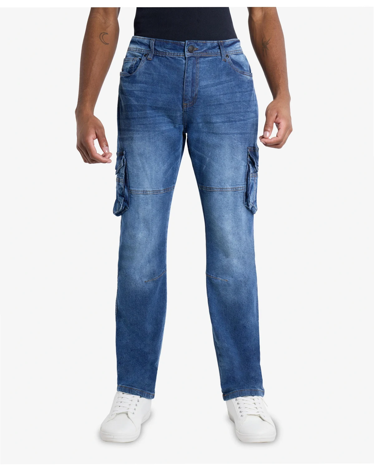 Men's Slim Fit Flex Cargo Jeans