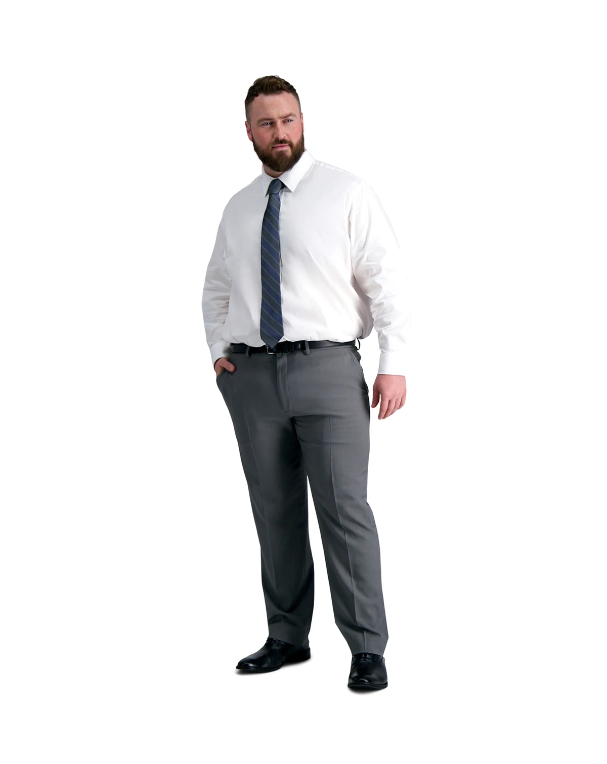 Men's Big & Tall Classic-Fit Premium Comfort Dress Shirt