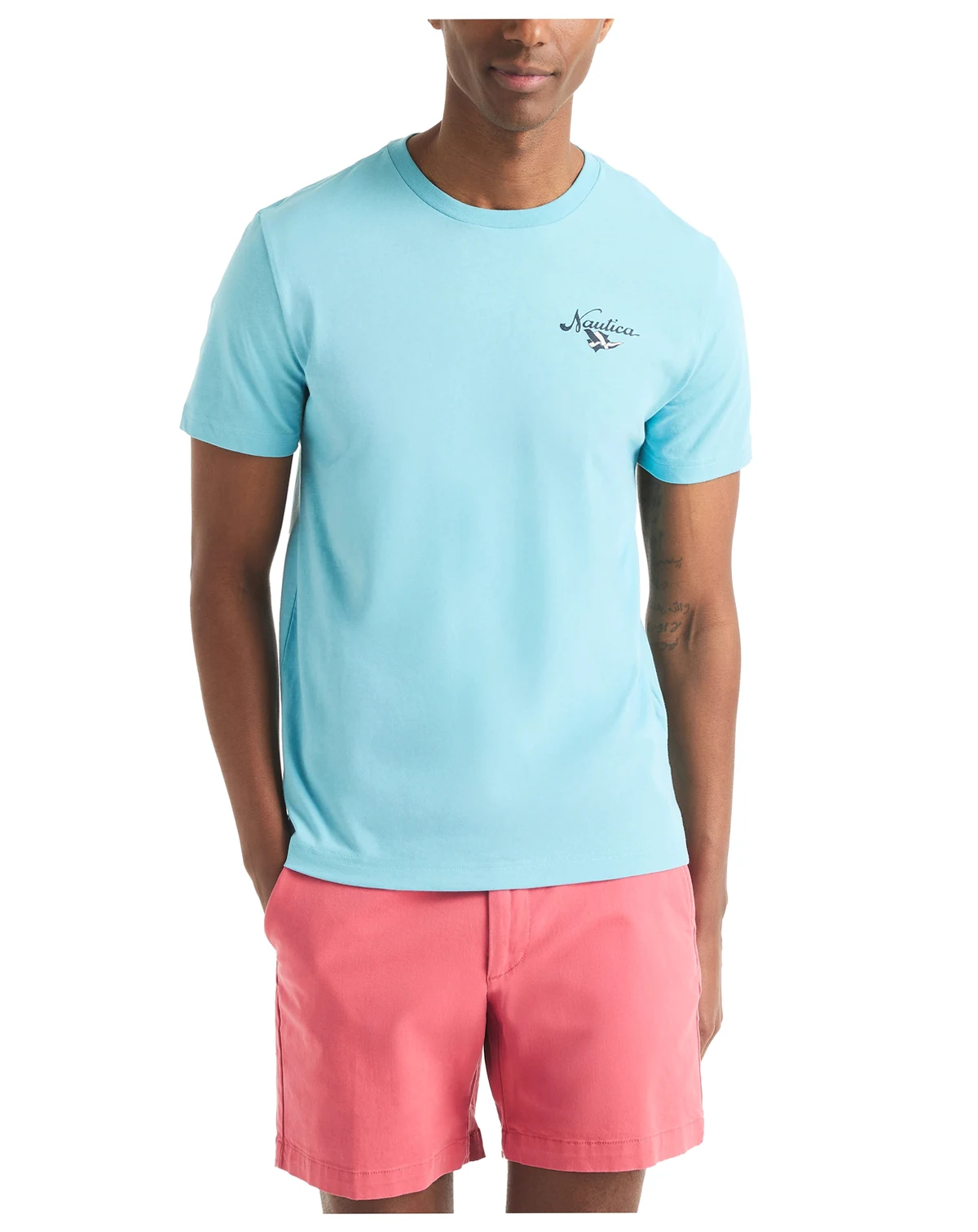 Men's Awesome World Logo Graphic T-Shirt