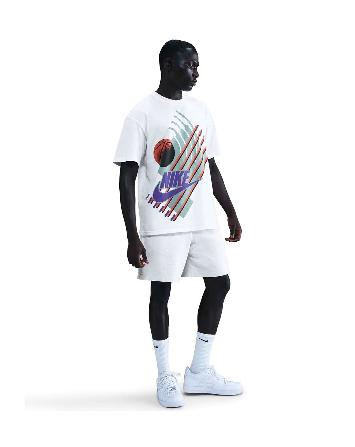 Men's Crewneck Basketball T-Shirt