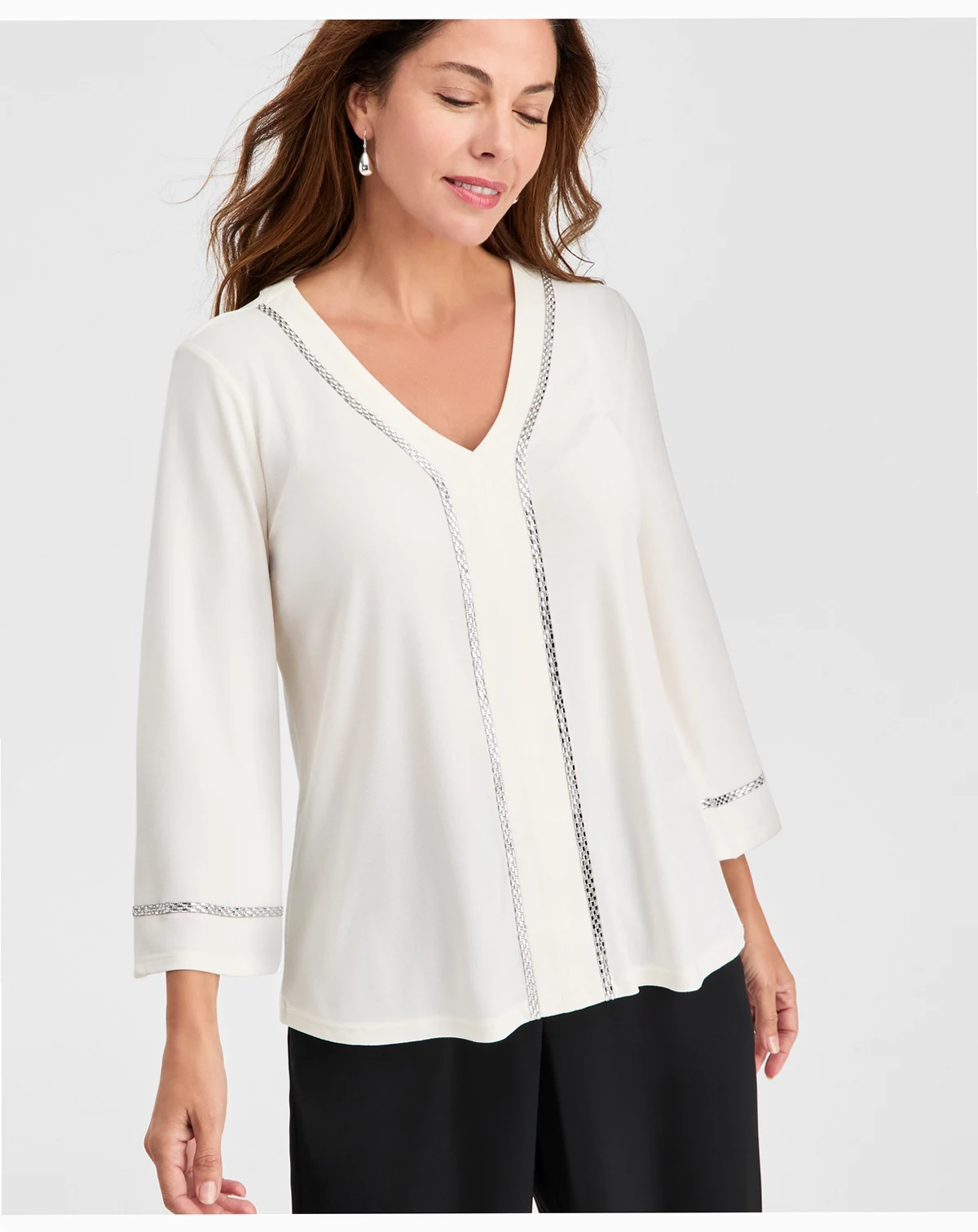 Women's Rhinestone-Embellished Top, Macy's Exclusive