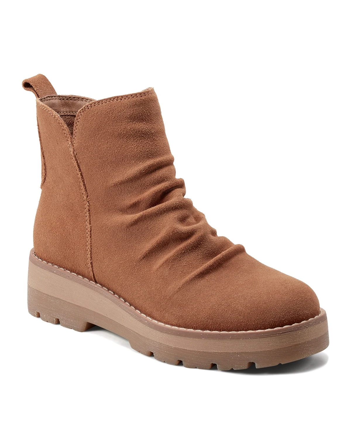 Women's Yonder Waterproof Ruched Lug Sole Booties