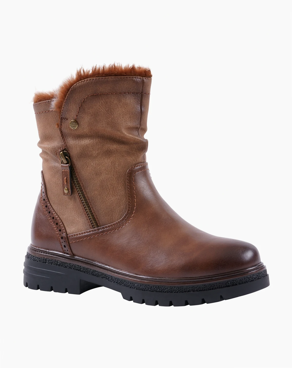 Women's Martin Lug Sole Booties