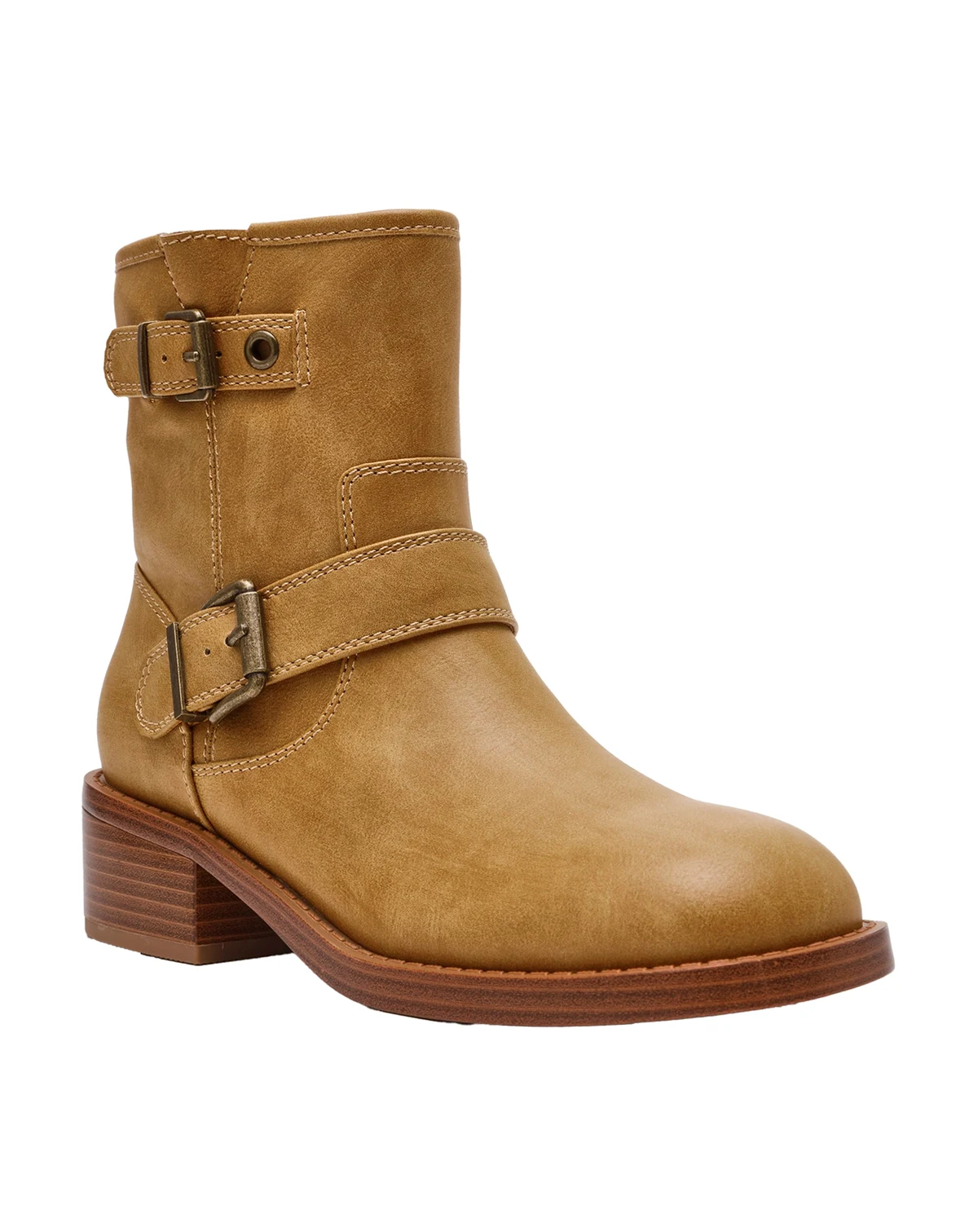 Women's Sablee Block Heel Moto Boots, Macy's Exclusive