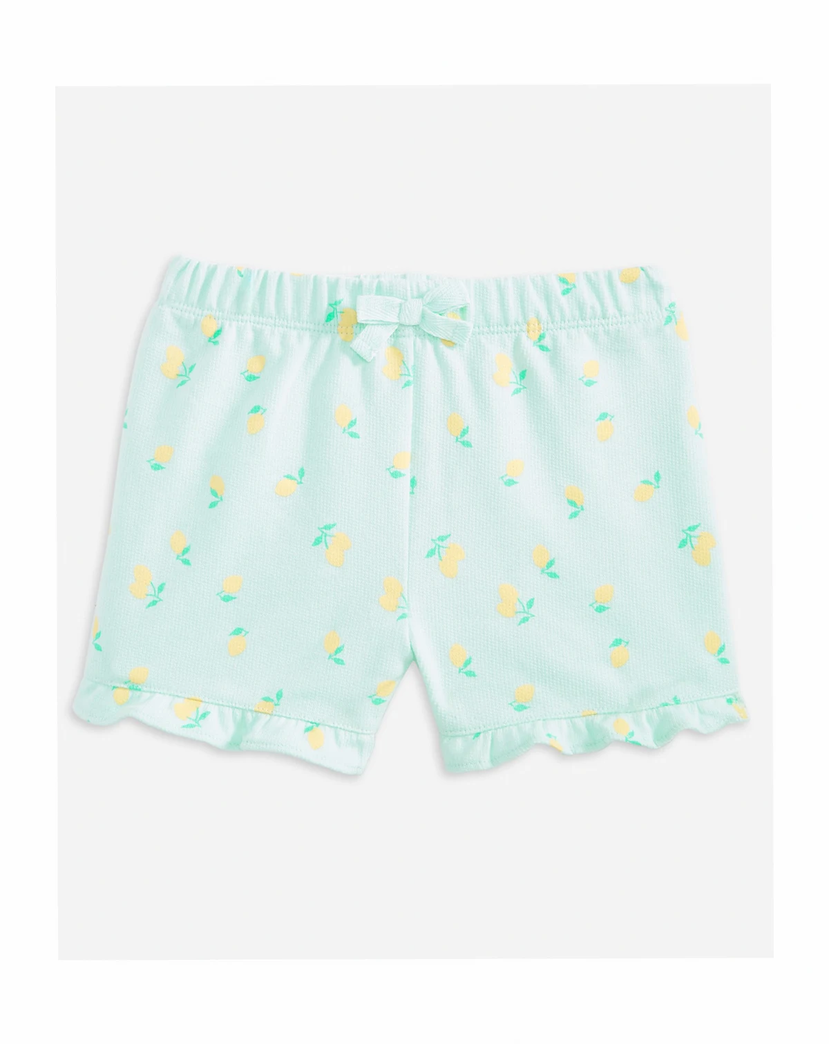 Toddler Girls' 2T-4T Mix and Match French Terry Lemon Toss Shorts, Macy's Exclusive