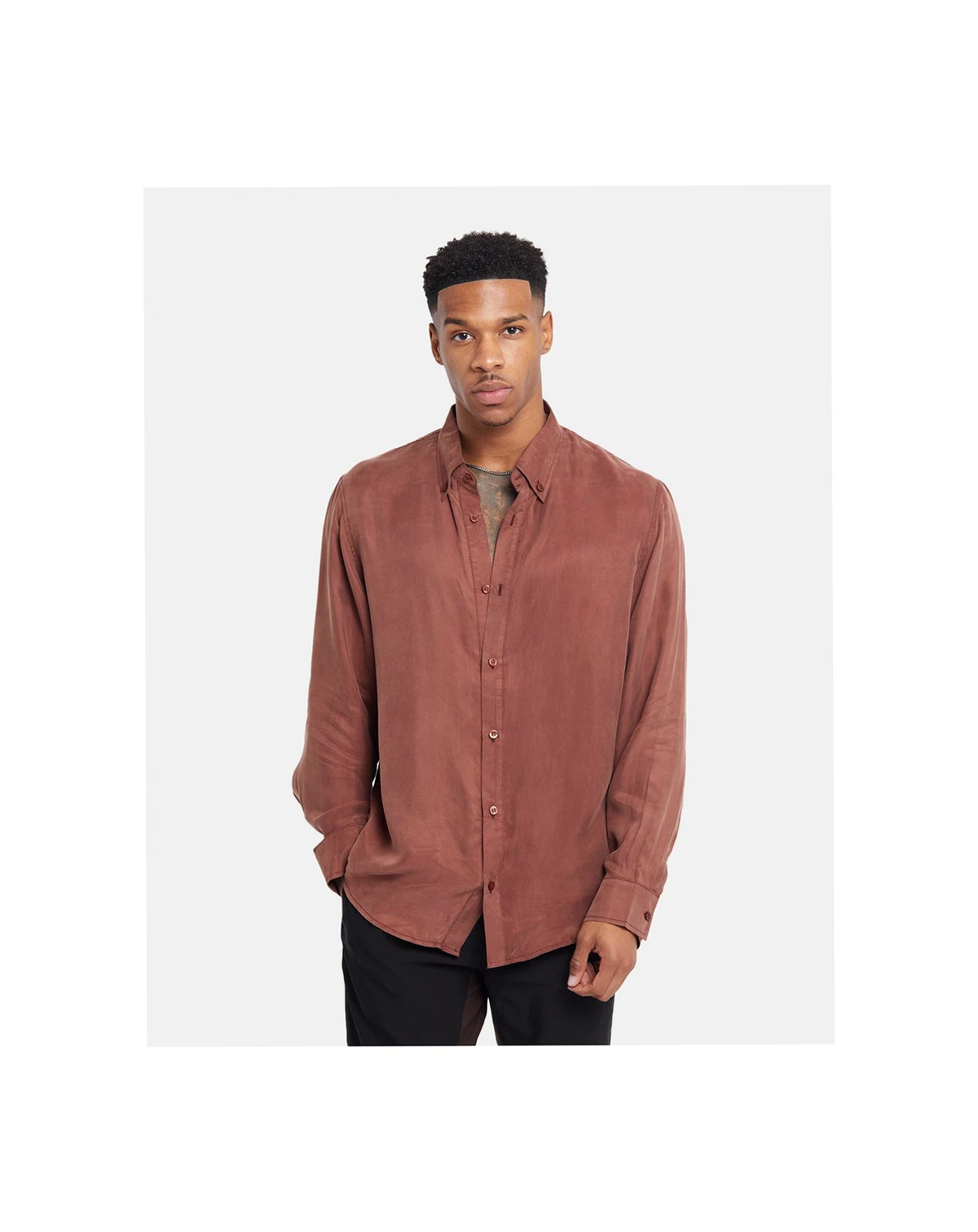 Mens Nathan Button Up Shirt