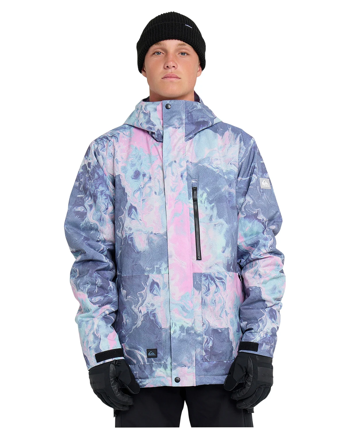 Men's Mission Printed Long-Sleeve Jacket