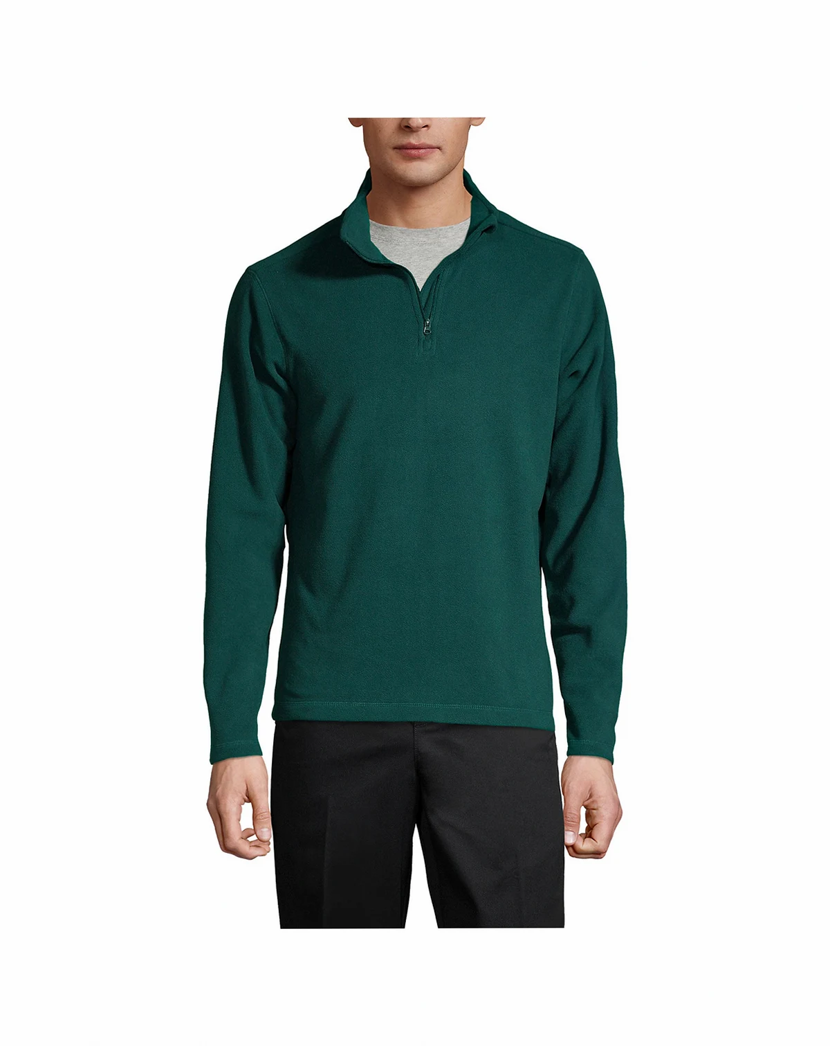 Men's Lightweight Fleece Quarter Zip Pullover