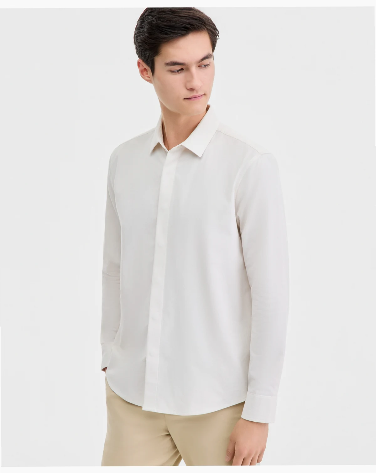 Men's Long-Sleeve Cotton Needle Corduroy Shirt, Macy's Exclusive