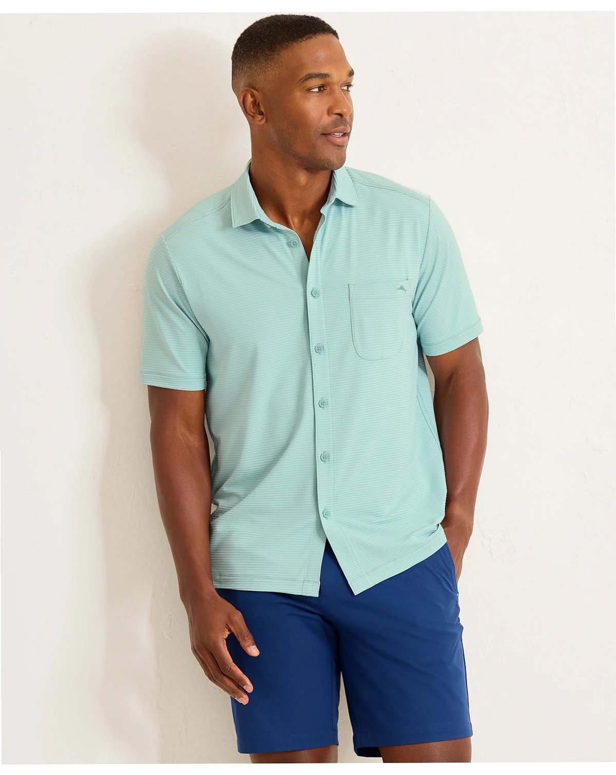 Men's Costa Wave Short-Sleeve Shirt