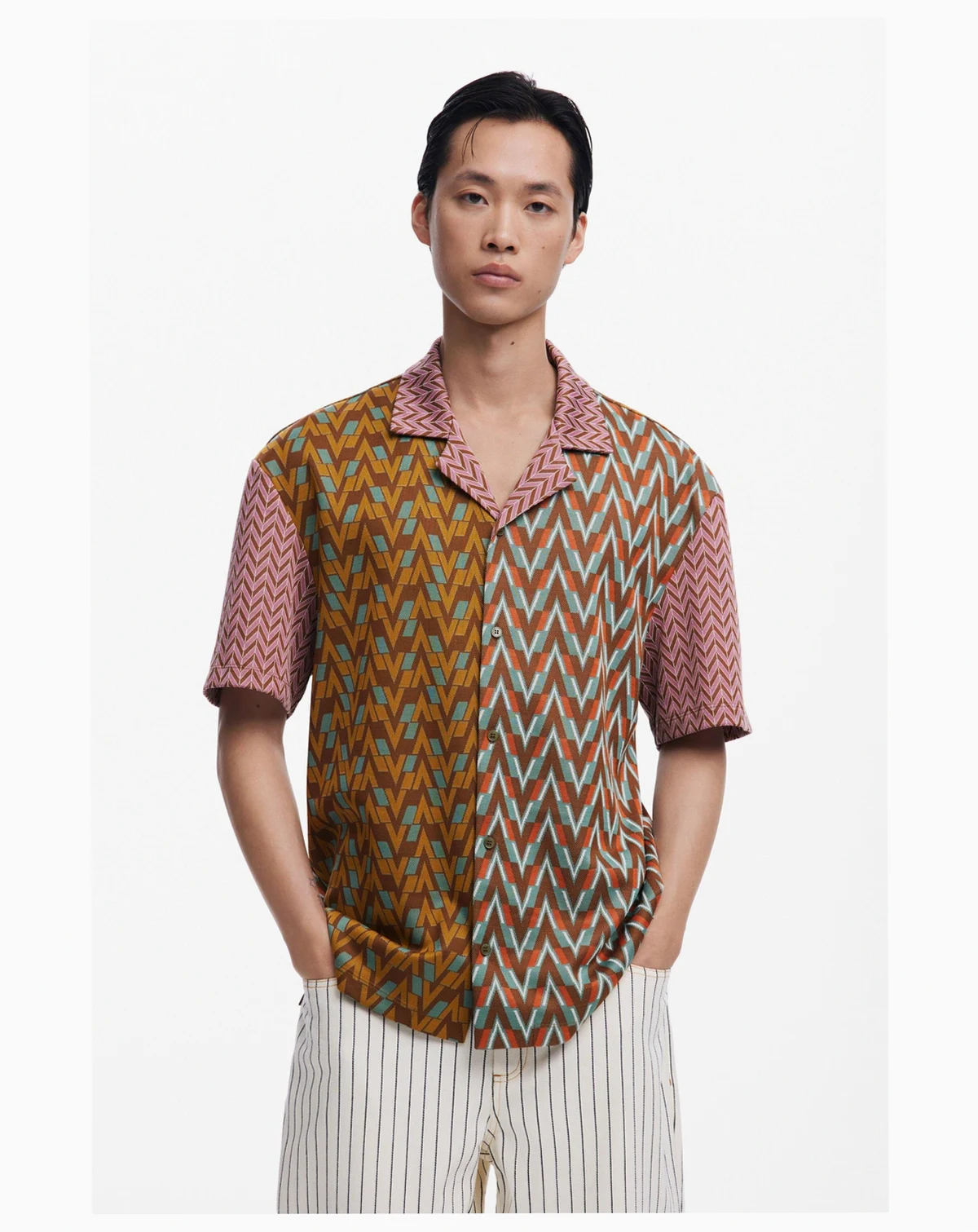 Men's Sixties Jacquard Shirt