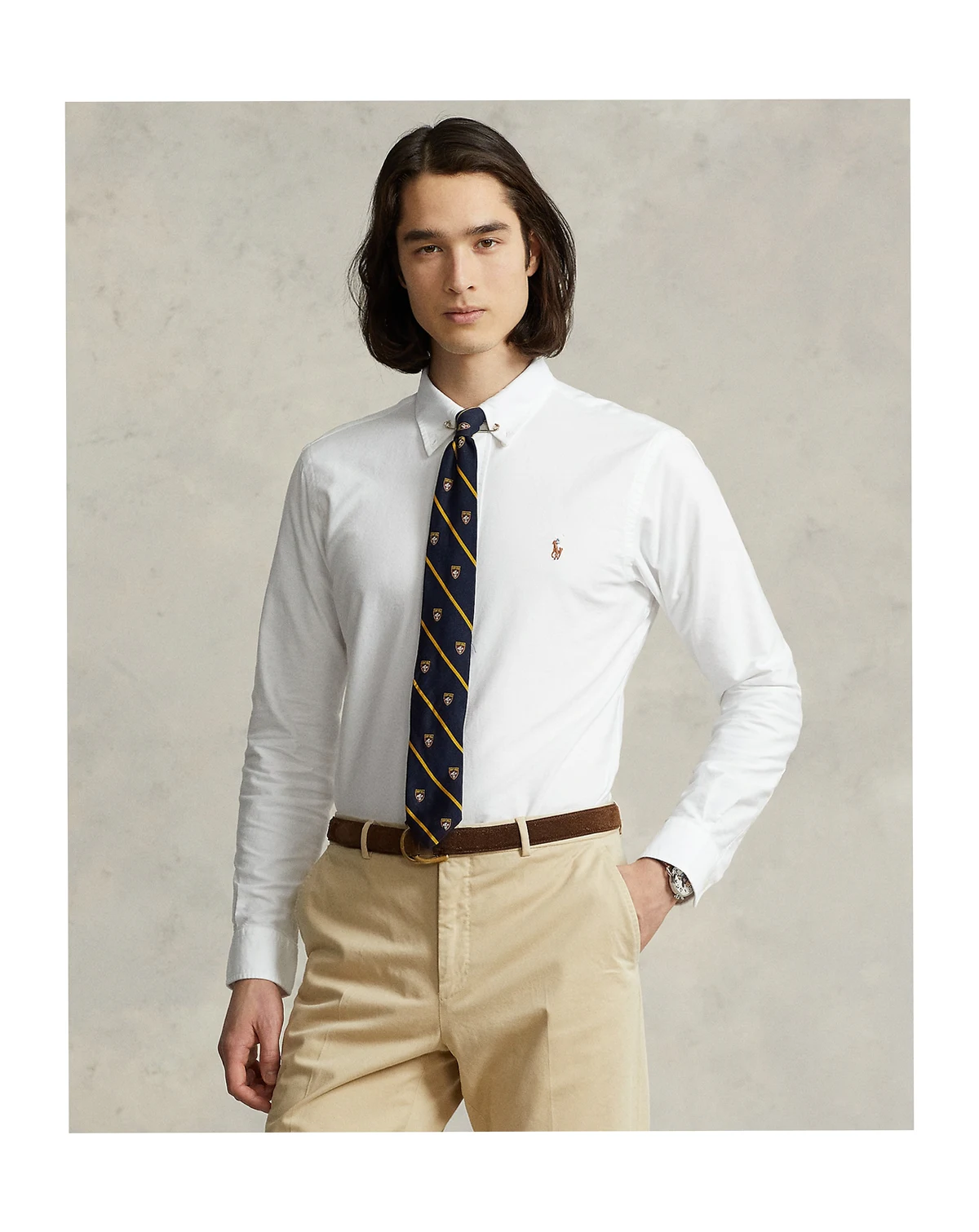 Men's Custom Fit Oxford Shirt