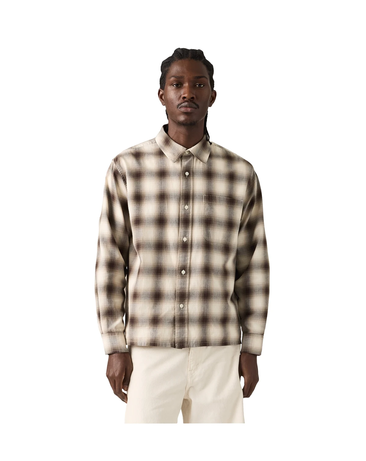 Men's Duboce Boxy Regular-Fit Overshirt