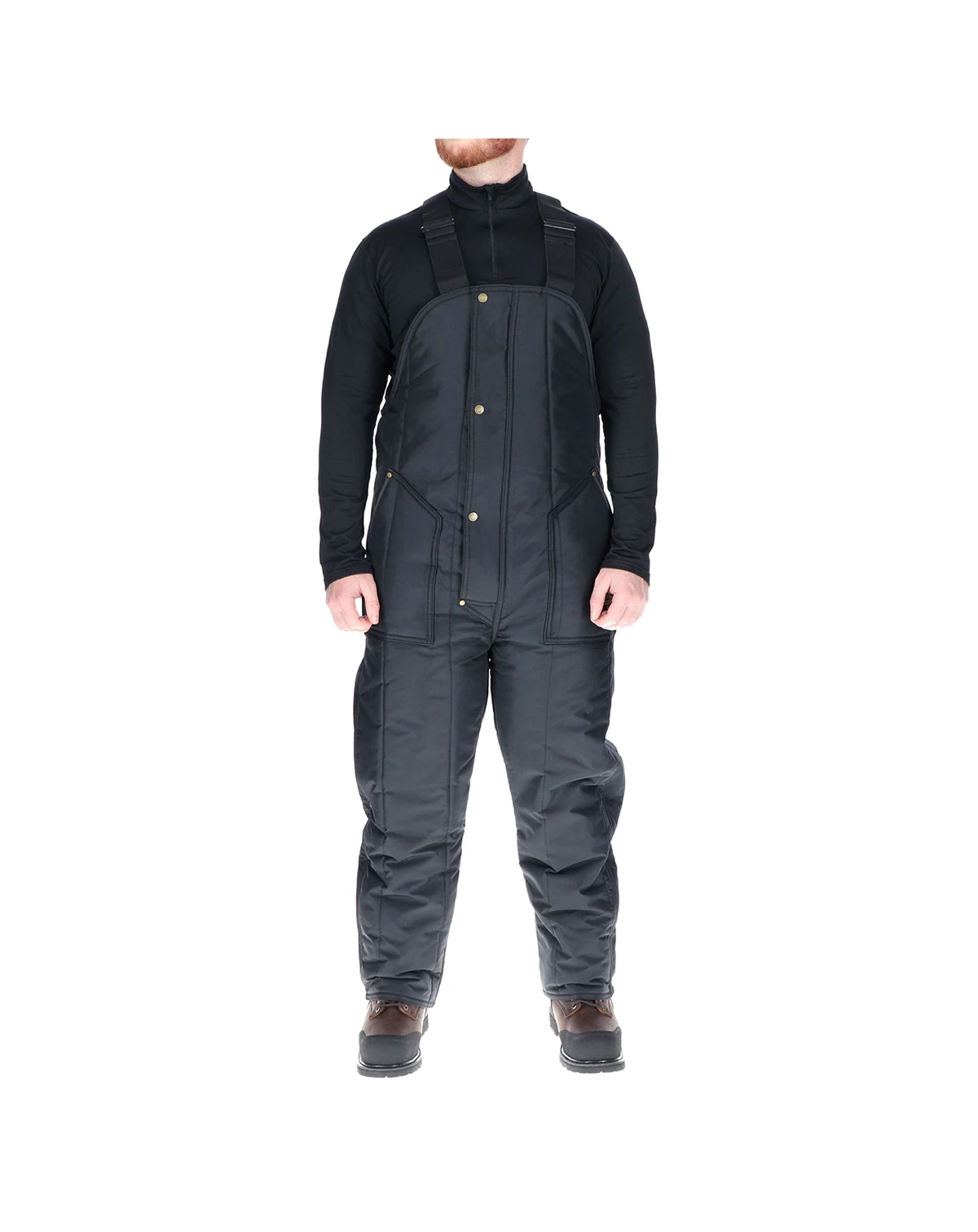 Men's Men s Iron-Tuff Insulated Bib Overalls -50°F Cold Protection, Durable Workwear
