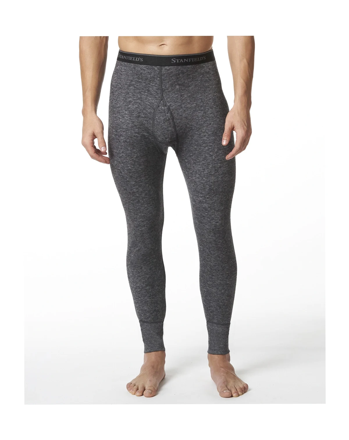 Men's 2 Layer Merino Wool Blend Thermal Long Johns
