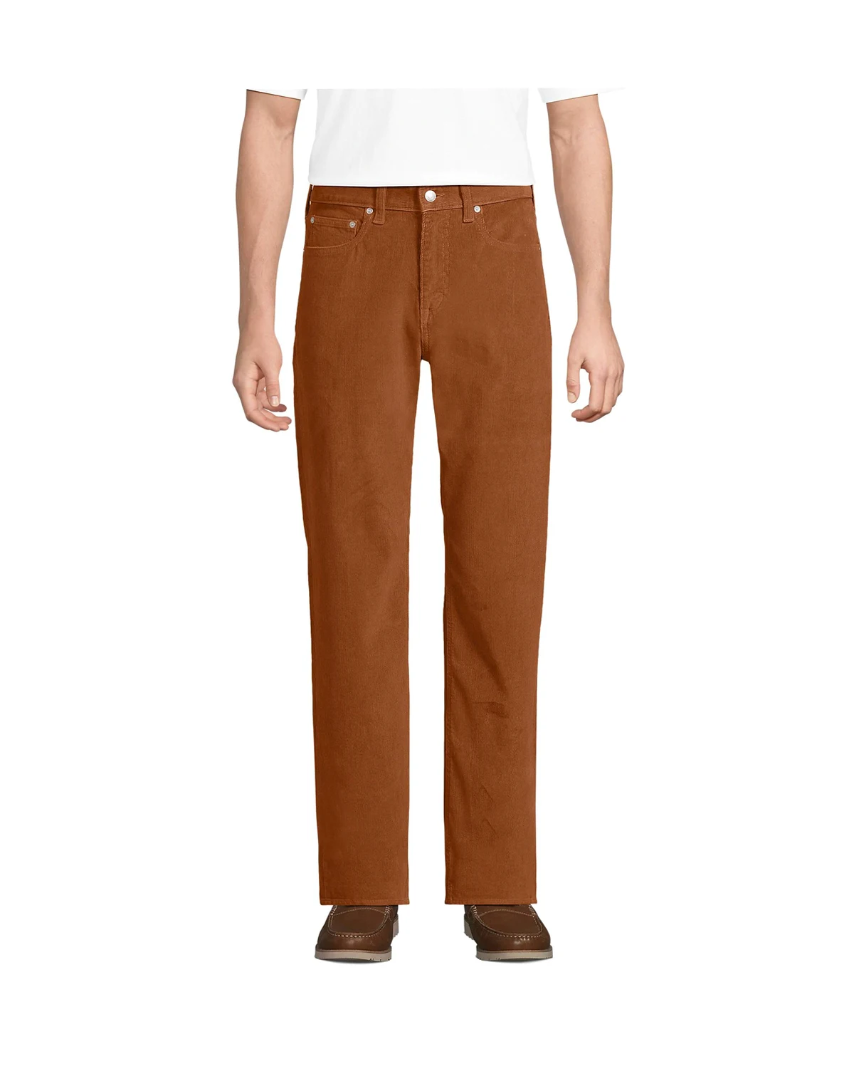 Men's Corduroy Comfort Waist Classic Fit 5 Pocket Pant