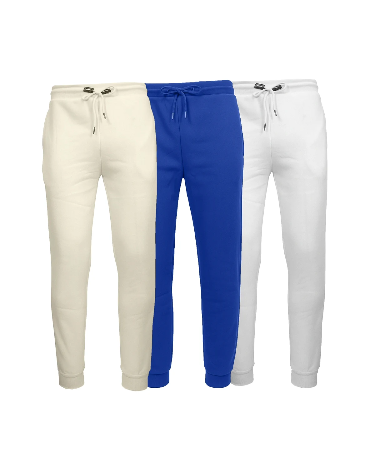 Men's Slim-Fit Jogger Sweatpants, 3-Pack