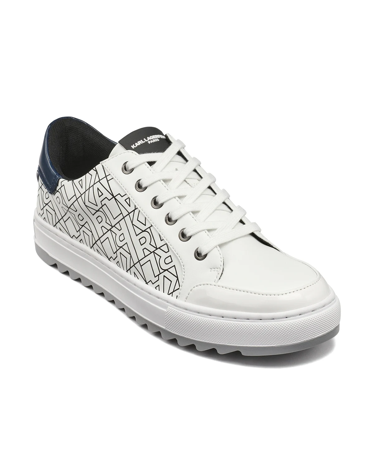 Men's Leather Detailing Sneakers