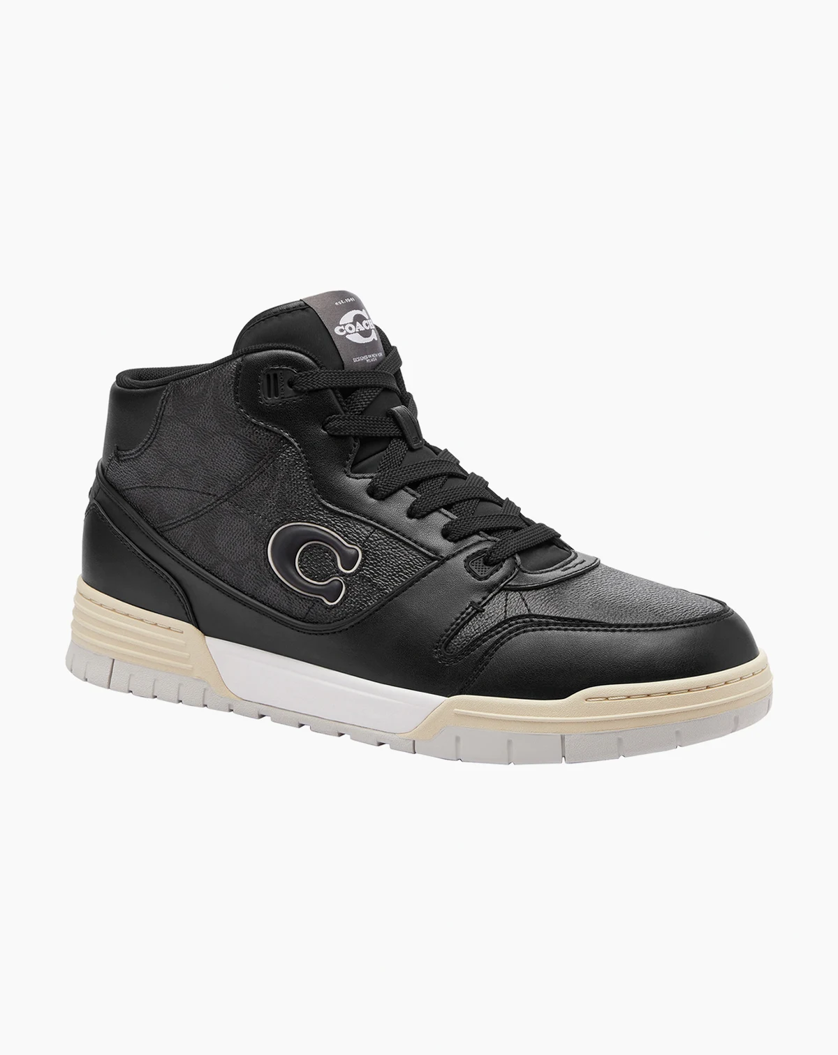 Men's Soho Mid Top Signature Sneakers