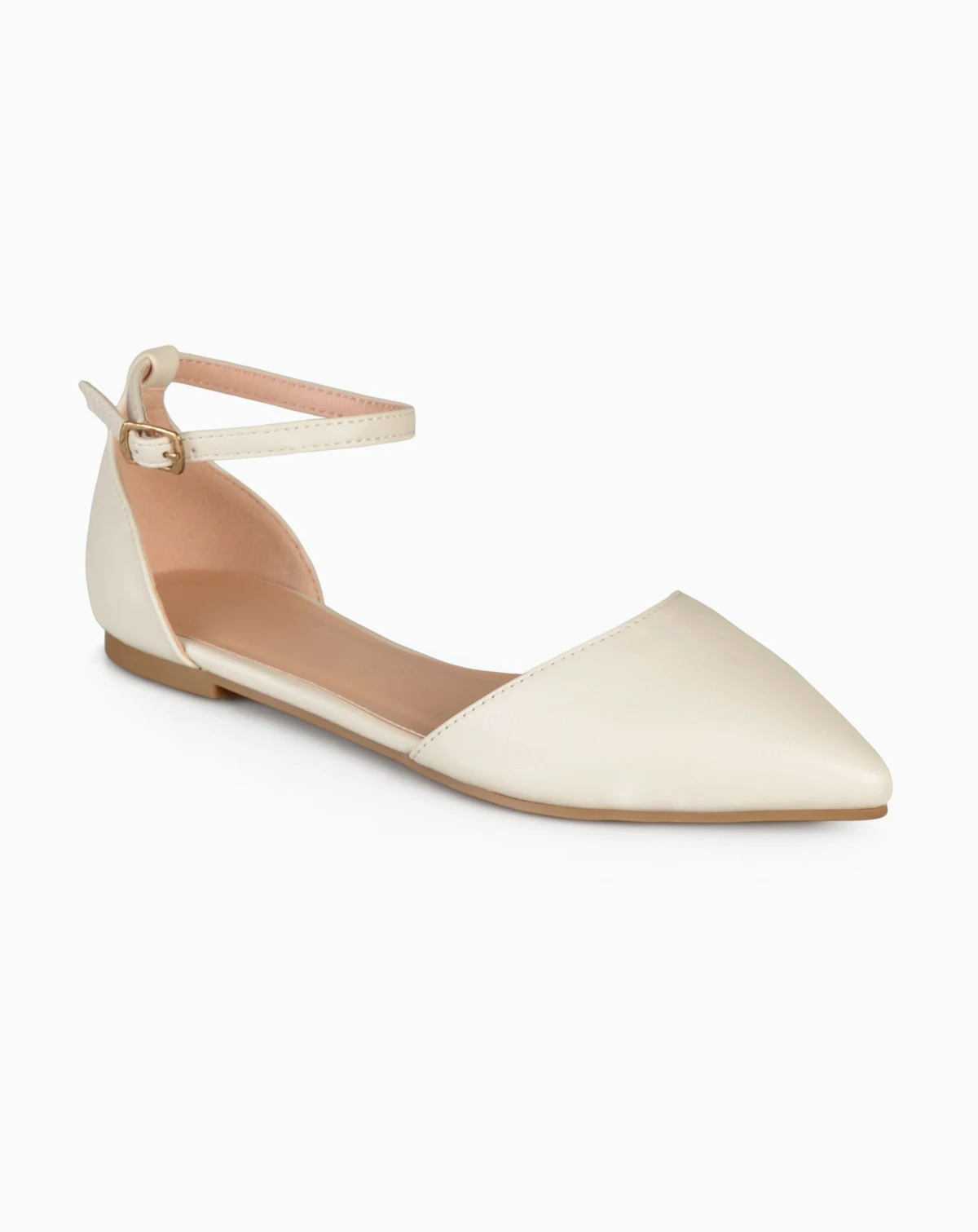 Women's Reba Ankle Strap Pointed Toe Flats