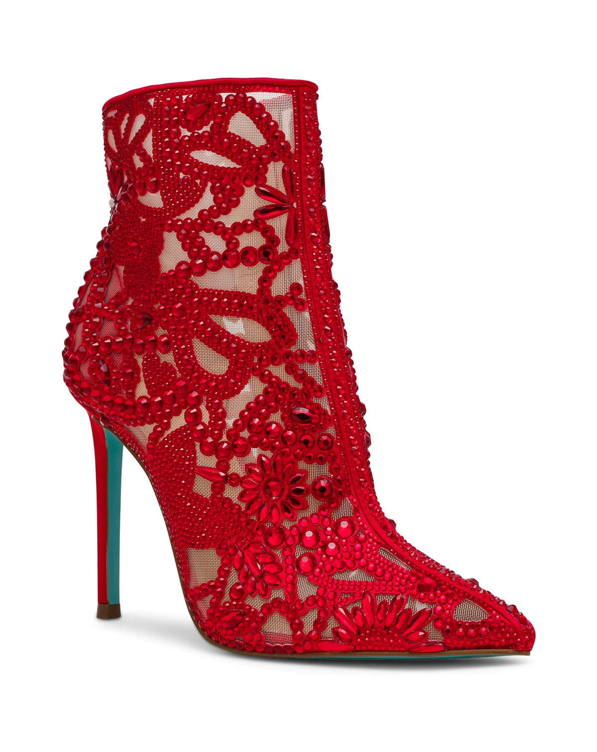 Women's Bolt Rhinestone Booties