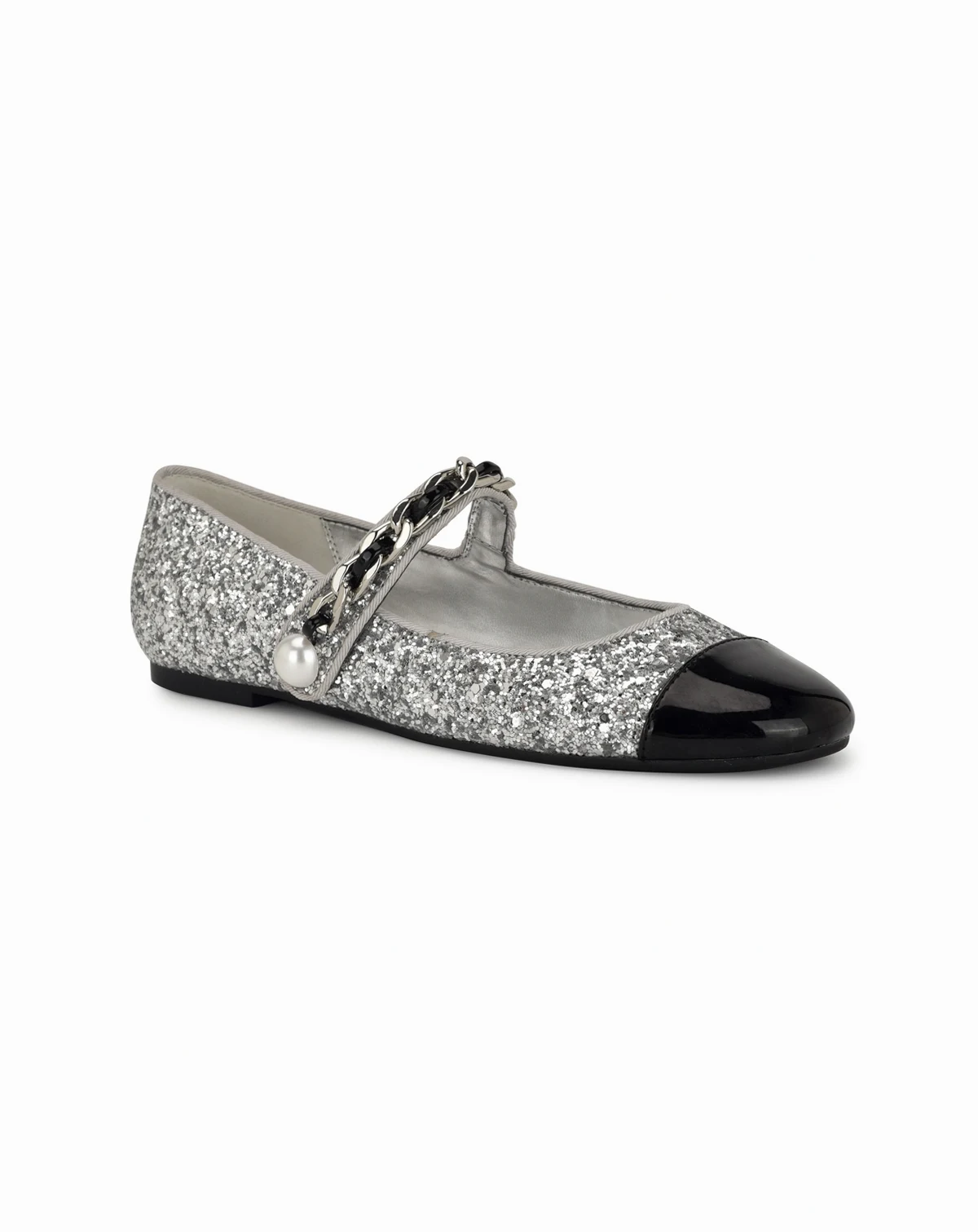 Women's Platy Embellished Mary Jane Ballet Flats