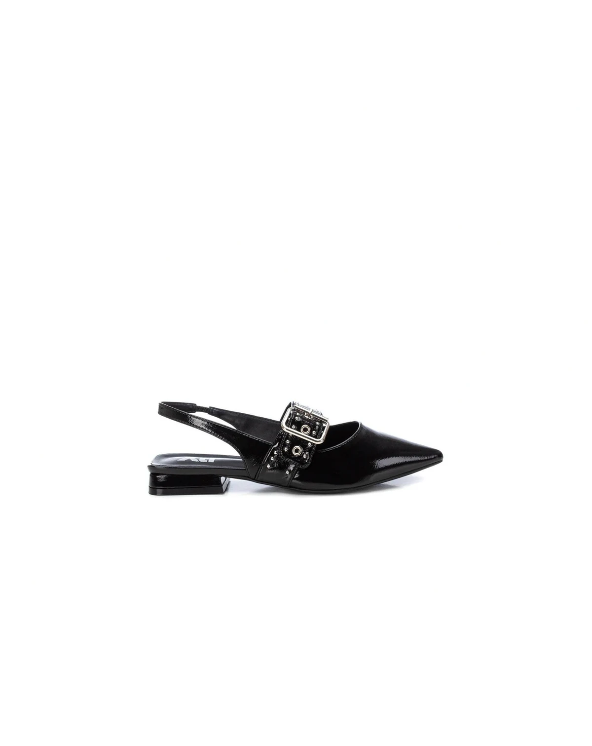 Women's Wide Bucke Flats