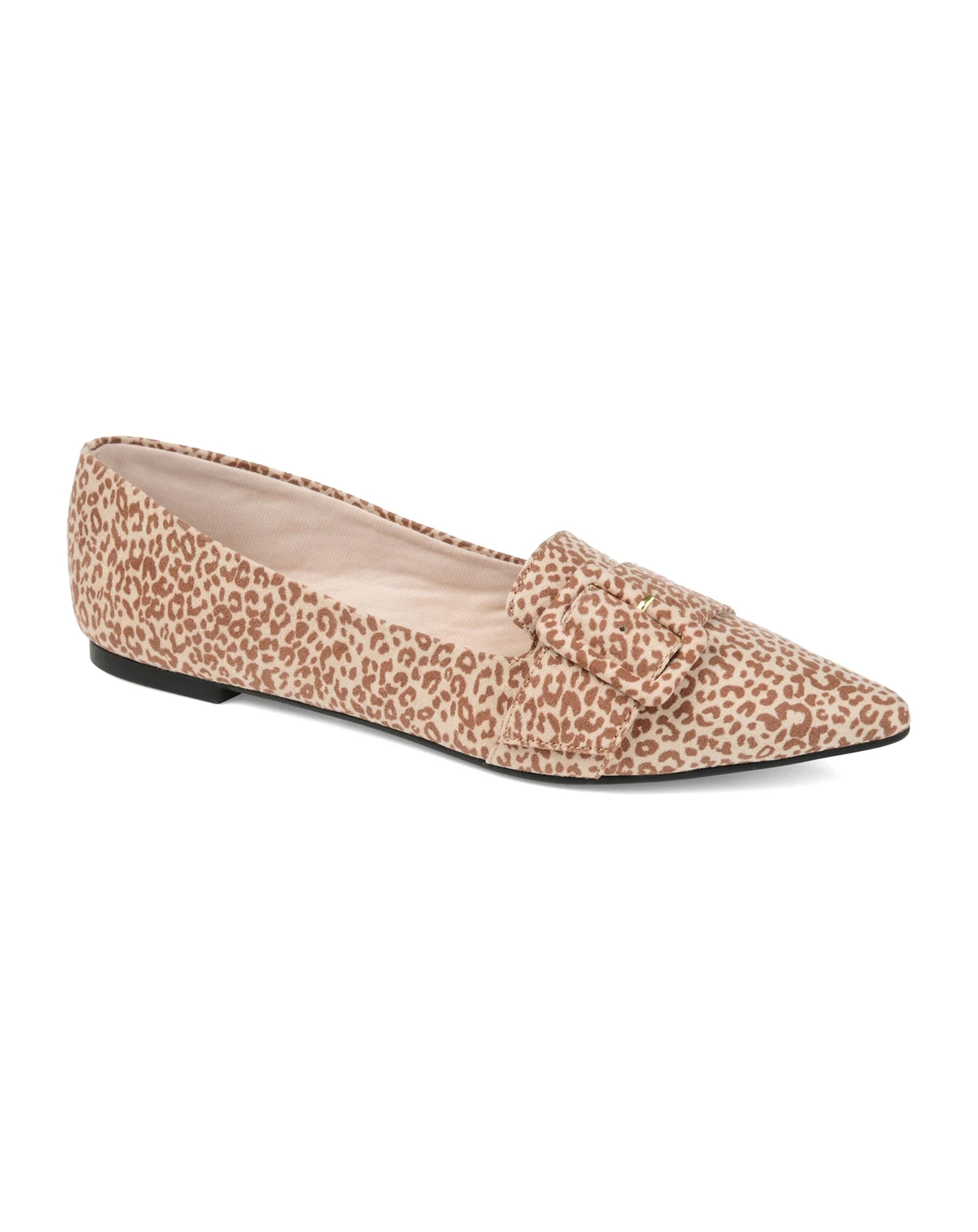 Women's Audrey Buckle Pointed Toe Flats
