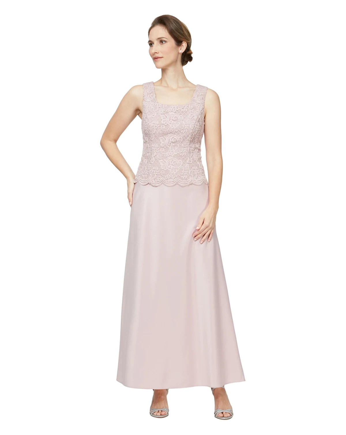 Petite Lace Dress and Jacket