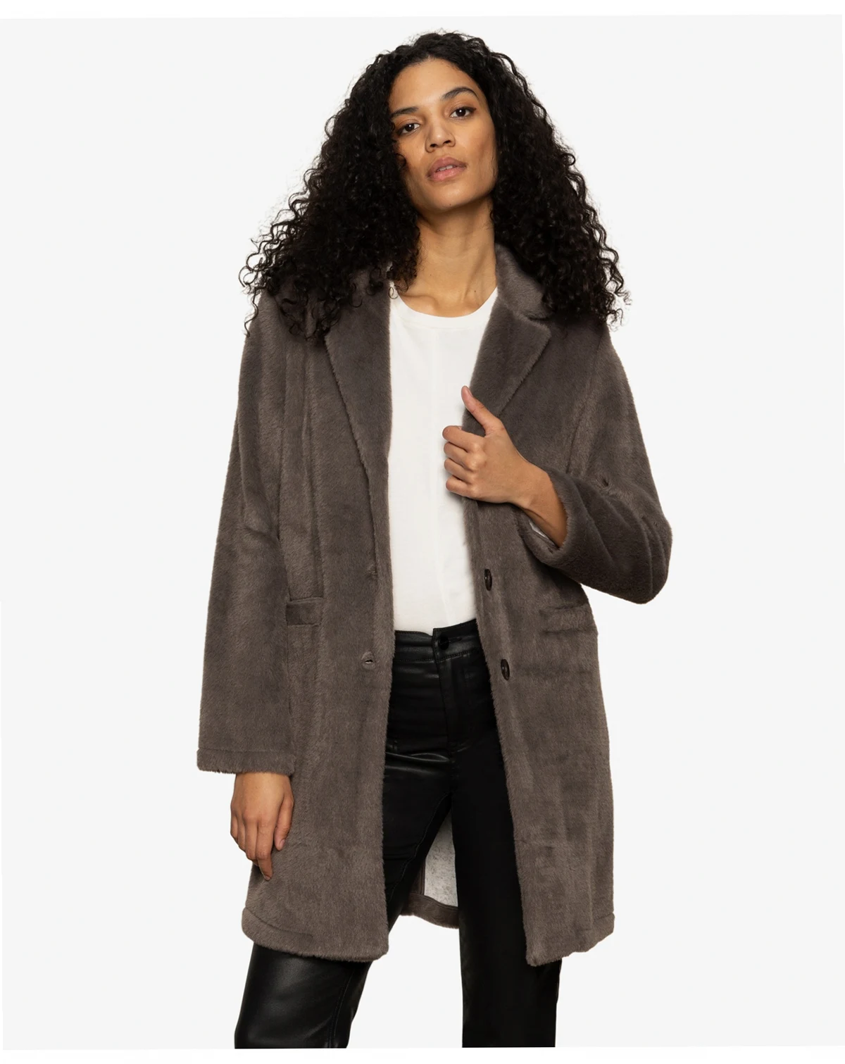 Women's Hometown Faux Fur Coat