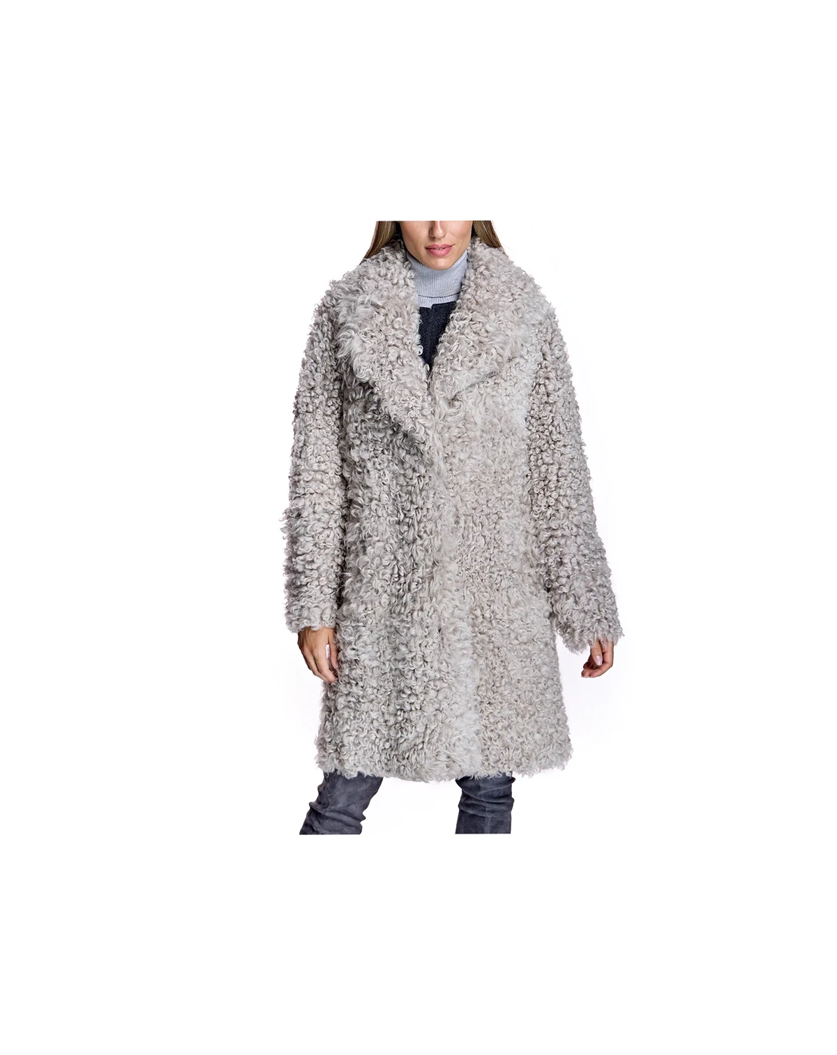 Women's Shearling Walking coat