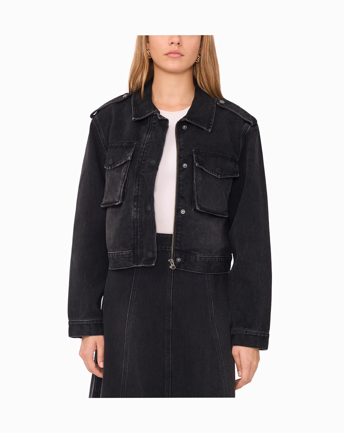 Women's Collar Denim Jacket