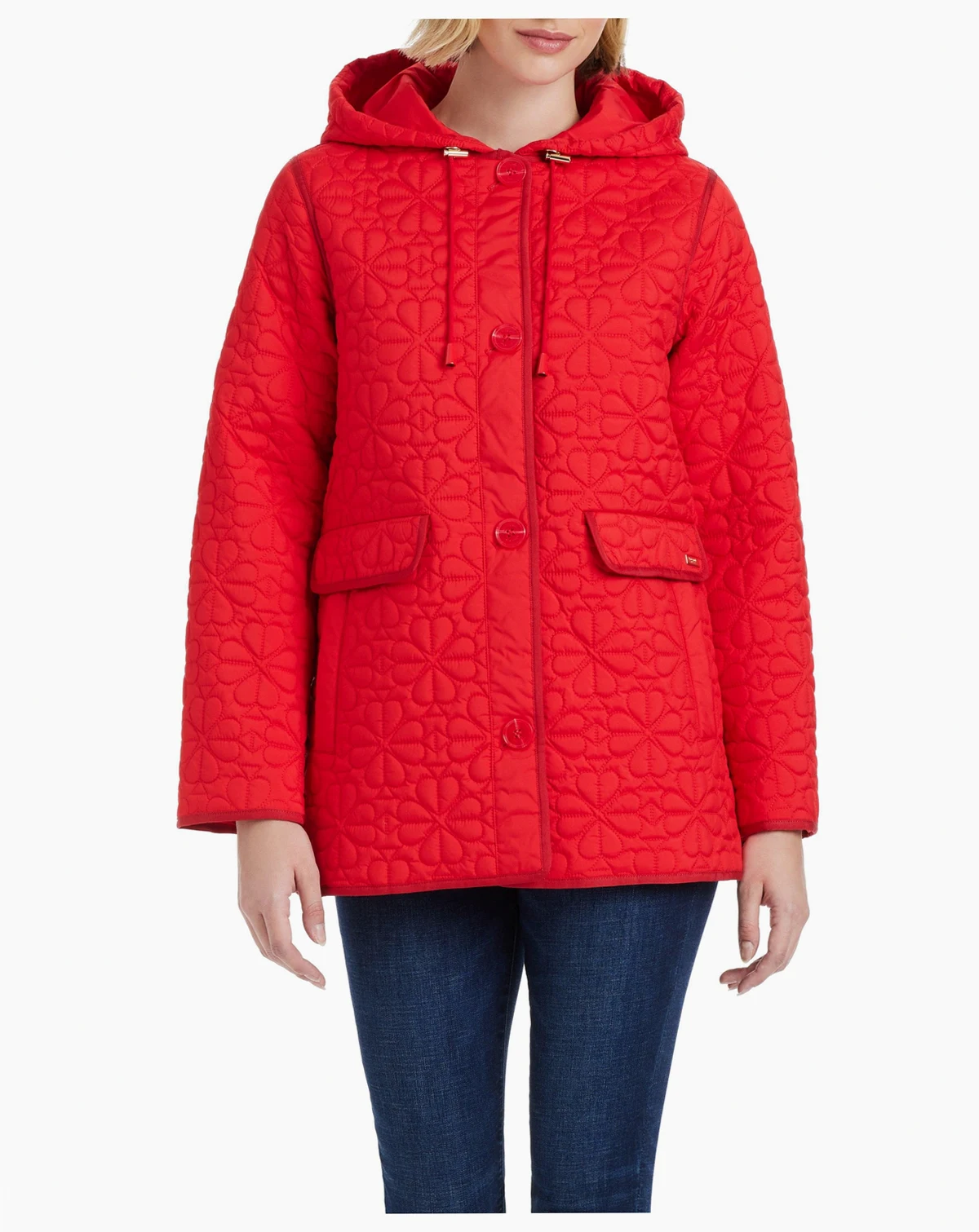 Women's Spade Flower A-Line Quilt