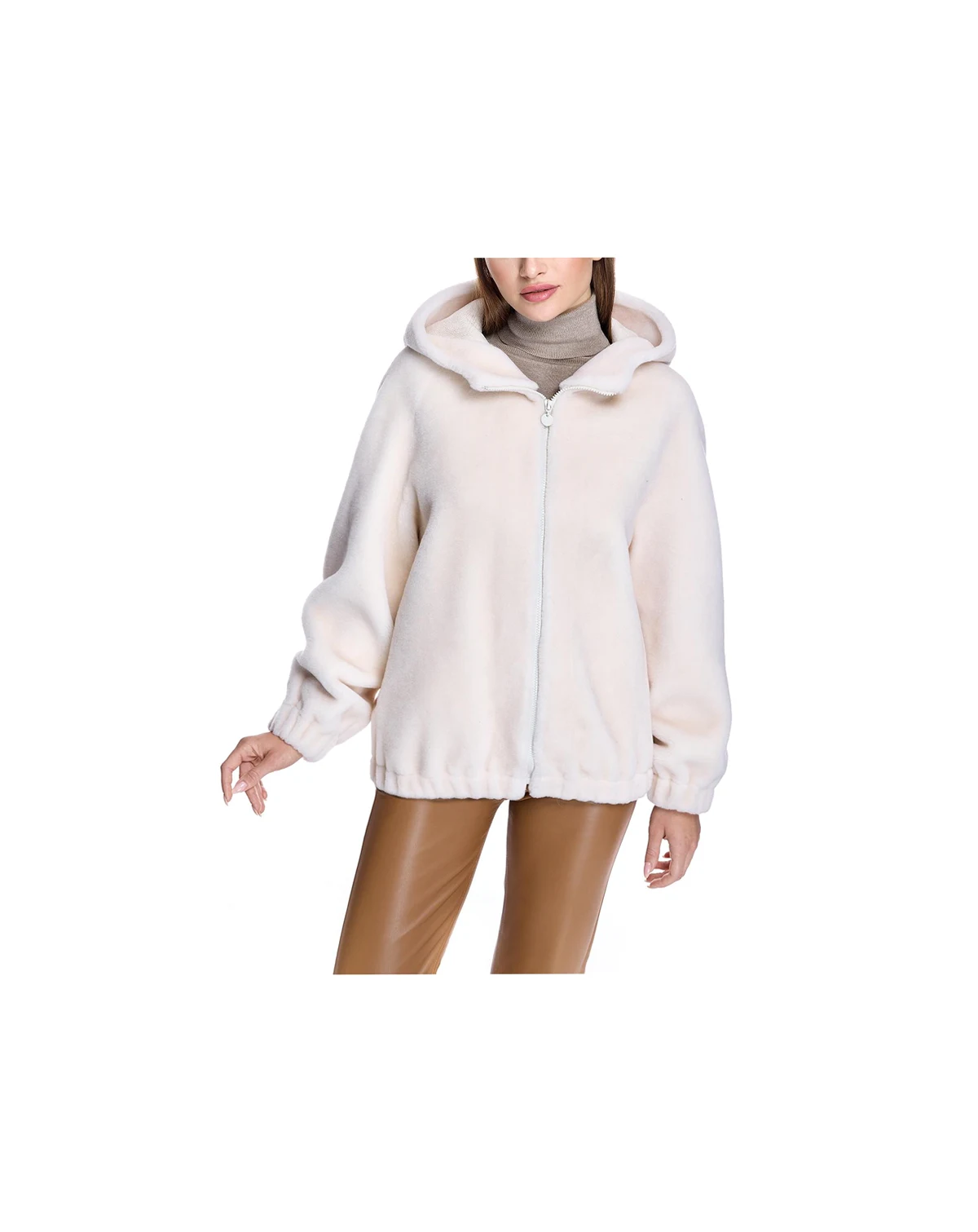 Women's Hooded Bomber Jacket