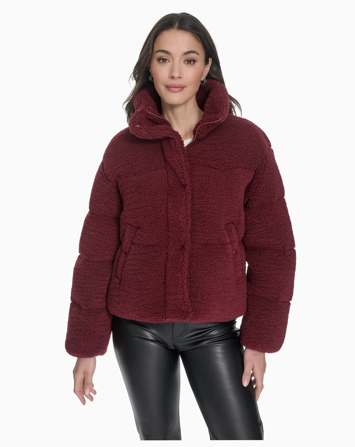 Women's Regular Sherpa Western Puffer Jacket