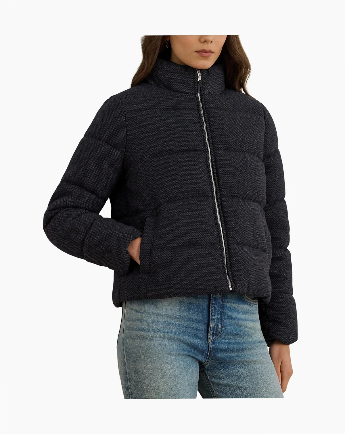 Women's Printed Puffer Jacket