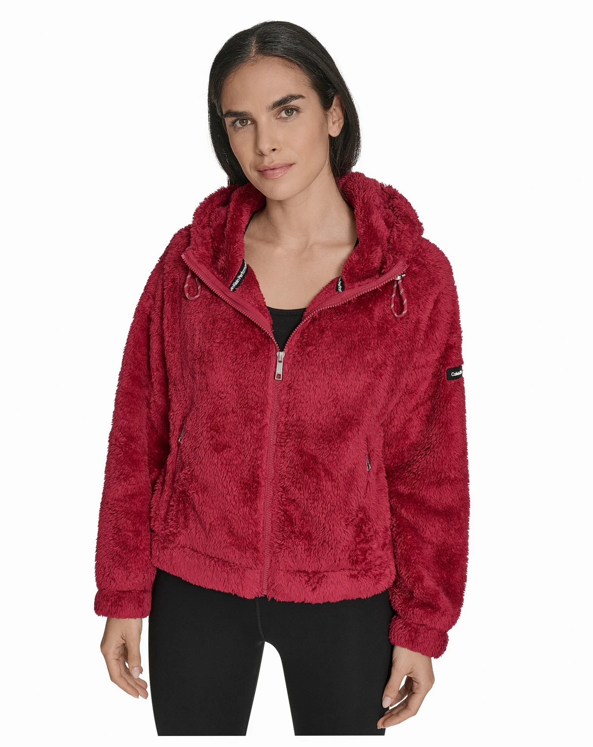 Women's Performance Oversized Hooded Sherpa Jacket